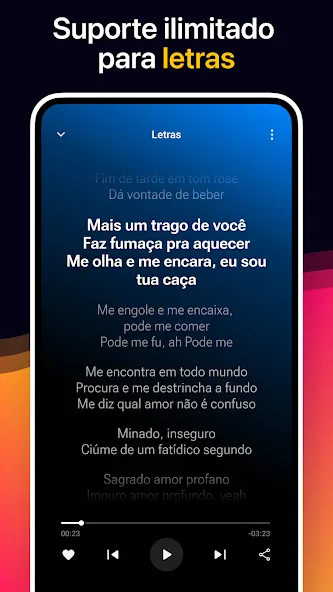 Reprodutor de música & MP3 screenshot 3
