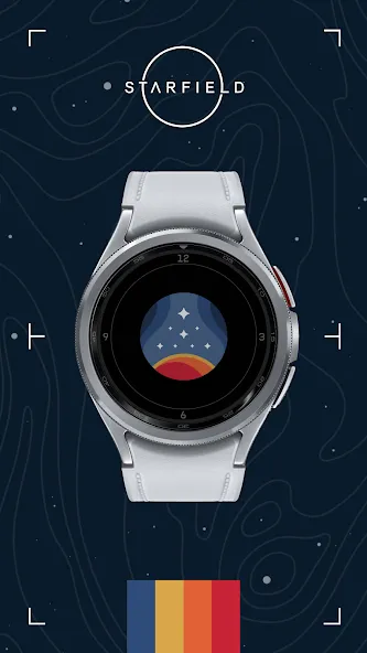 Starfield LPV6 SE Watch Face screenshot 2