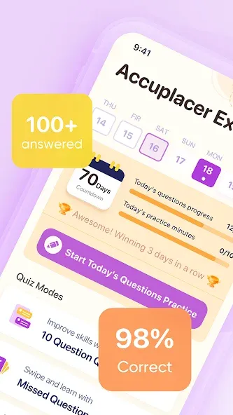 Accuplacer Practice Exam 2026 screenshot 2