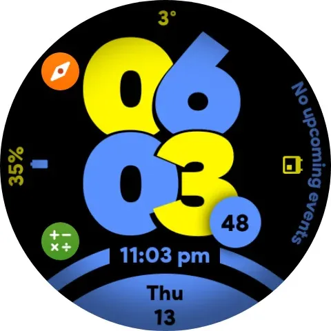 Pixel Sporty Pro - Watch face screenshot 10