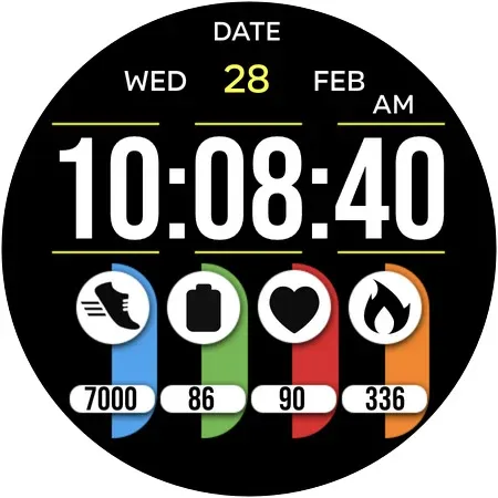 Pill Dial - Watch face screenshot 7