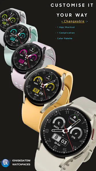 IA133 Classic Watchface screenshot 4