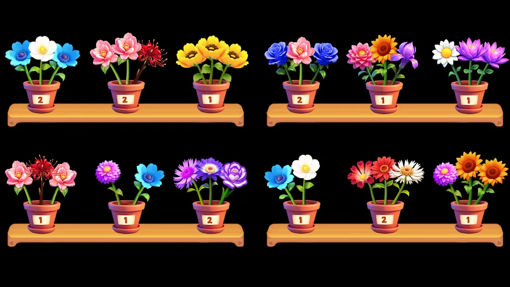 Blossom Bliss: Sort&Design screenshot 5