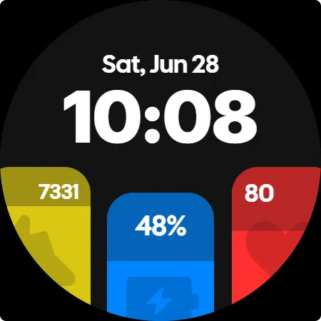 Simple Bars Watch Face screenshot 7