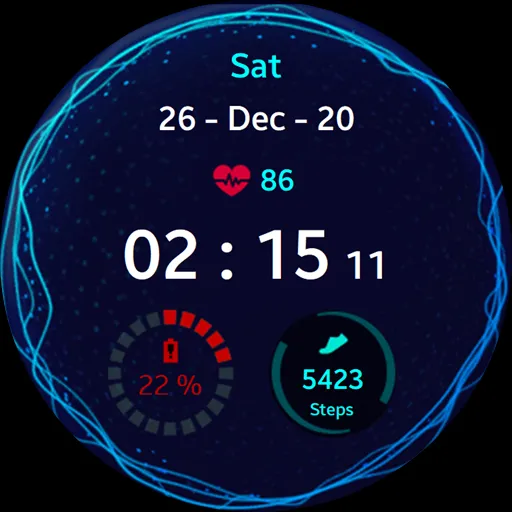 Music Pulse Watch Face screenshot 3
