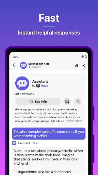 Poe - Fast AI Chat screenshot 1