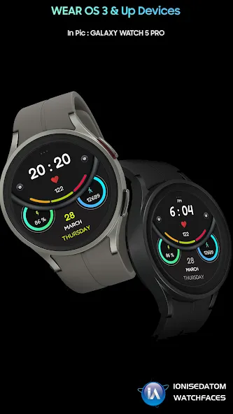 IA106 Digital Sport Watchface screenshot 4
