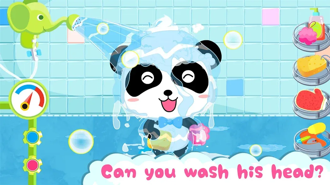 Baby Panda's Bath Time screenshot 4