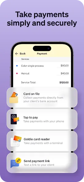 Goldie: Schedule Appointments screenshot 5