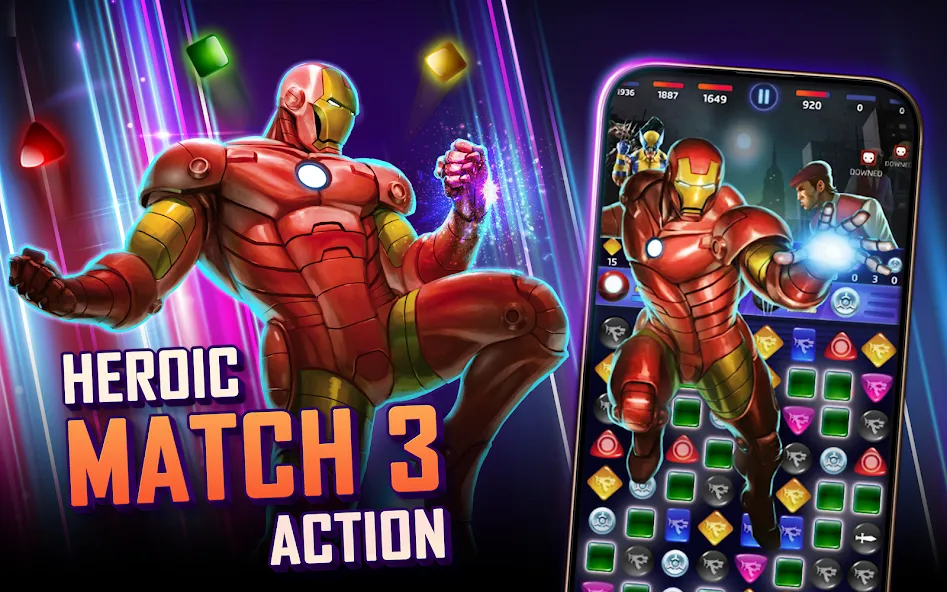 MARVEL Puzzle Quest: Match RPG screenshot 9