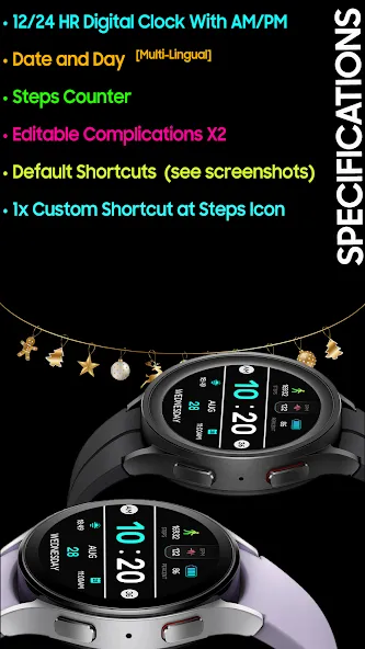 IA113 Digital Watchface screenshot 4