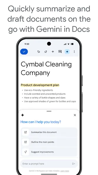 Google Docs screenshot 5