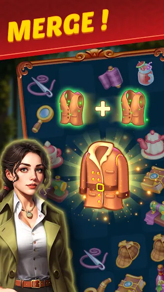 Sherlock: Mystery Merge Puzzle screenshot 4