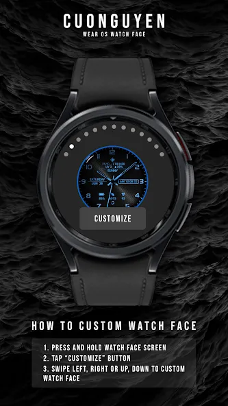 Watch face CNW-35 screenshot 3