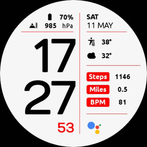 EXD043L: Digital Watch Face screenshot 26