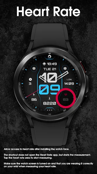 ACTIVE 39 Hybrid Watch Face screenshot 5