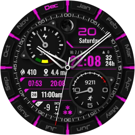 it-M002_Quantum Watch Face screenshot 31