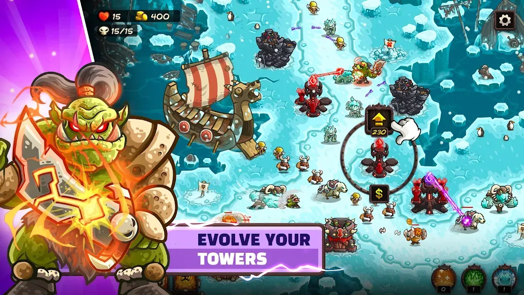 Kingdom Rush Vengeance TD Game screenshot 3
