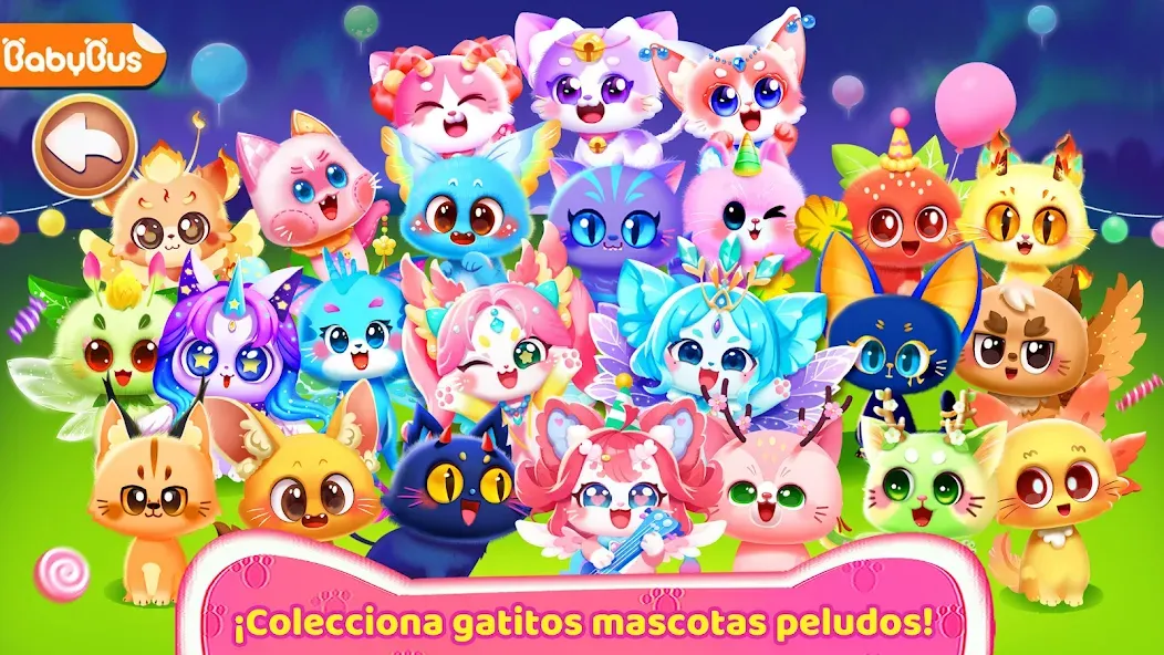 Juego de Gatitos del Panda screenshot 1