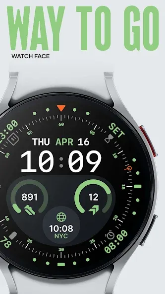 Way To Go Watch Face screenshot 6