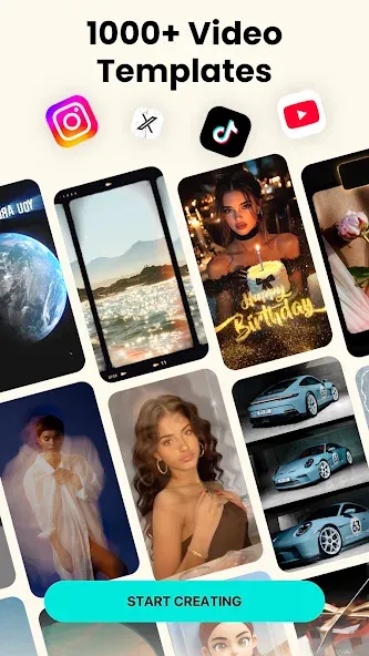 AI Video Editor, Reels: inMelo screenshot 1