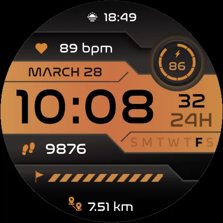 Flux Watch Face screenshot 30