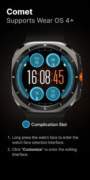 Comet: Watch Face screenshot 6
