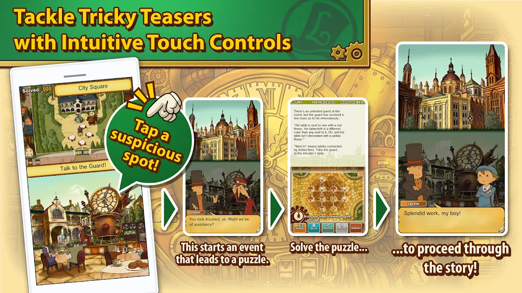 Layton: Unwound Future in HD screenshot 3