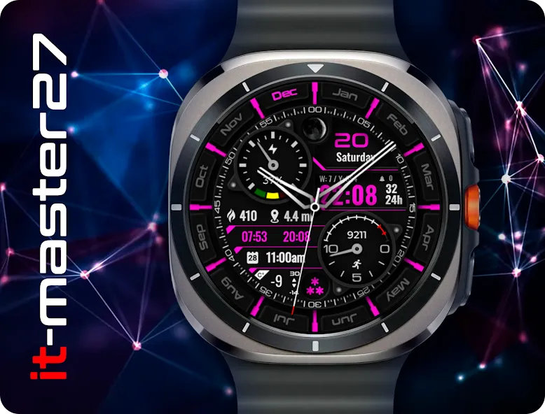 it-M002_Quantum Watch Face screenshot 7