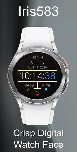 Iris583 Crisp Digital Watch screenshot 24
