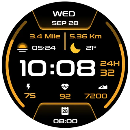 Digital 6 Watch Face screenshot 11