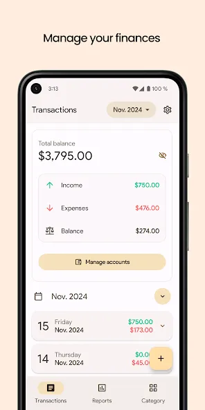Finance Pro: Expense control screenshot 1