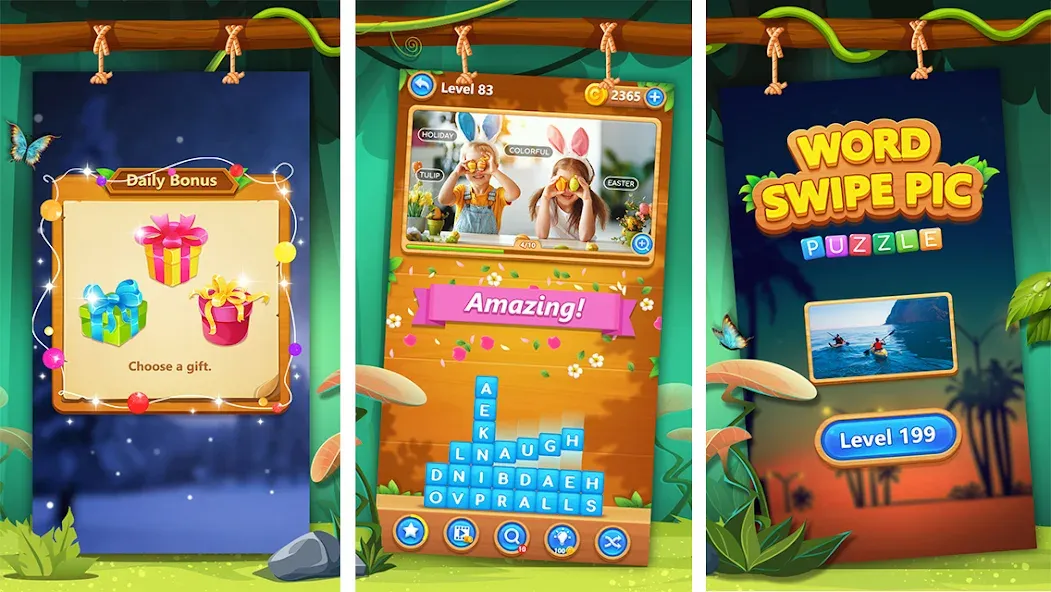 Word Swipe Pic screenshot 2