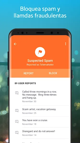 Hiya: Identificación y Bloqueo screenshot 2