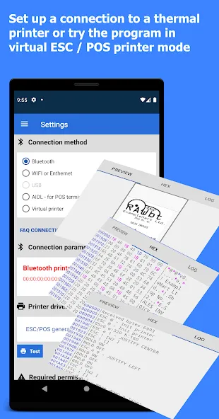 RawBT inkless print service screenshot 3