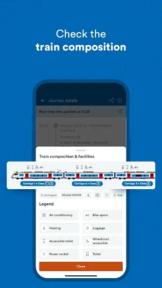 SNCB/NMBS: Timetable & tickets screenshot 3