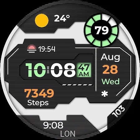CC Digital 17 watch face screenshot 9