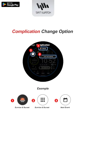 SamWatch Flat Color 2 screenshot 8