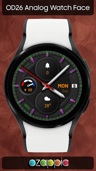 OD26 Analog Watch Face screenshot 3