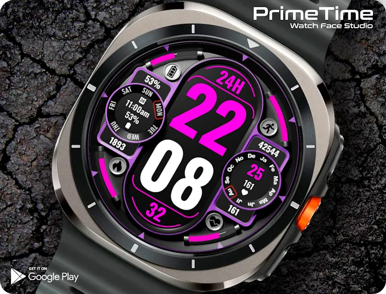 PT11 Digital Watch Face screenshot 7