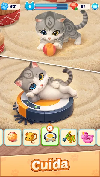 Meowment: Merge & Makeover screenshot 4