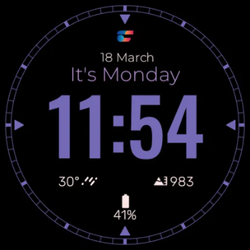 Commander: Digital Watch Face screenshot 23