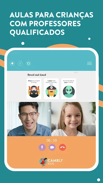 Cambly Kids: Aulas de Inglês screenshot 8