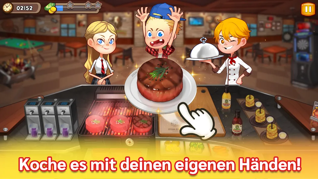 Koch-Abenteuer - Dein Tycoon! screenshot 1
