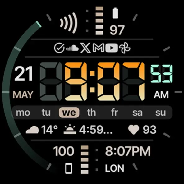 TACT 5 Watch Face screenshot 12