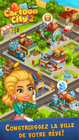 Farm Town: Cozy City Builder screenshot 1