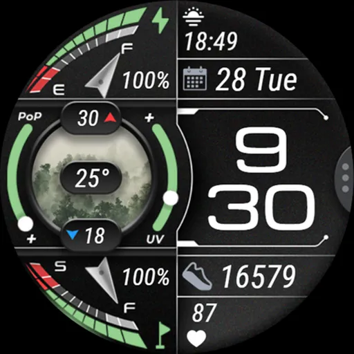 OMG 387 Weather Watch Face screenshot 26