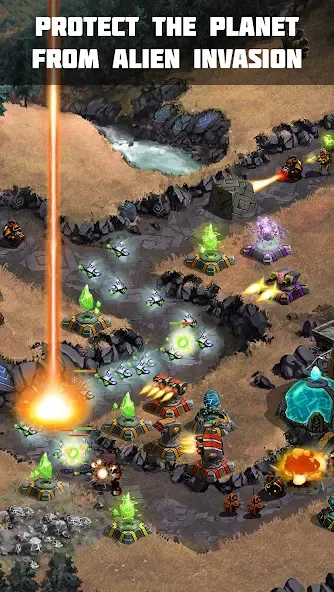 Ancient Planet Tower Defense screenshot 1