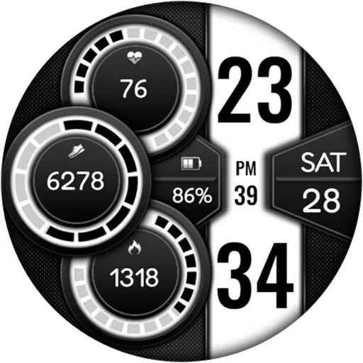 Digital Cuvok Watch Face screenshot 16