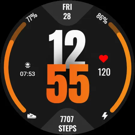 Fitness Watch Face screenshot 34